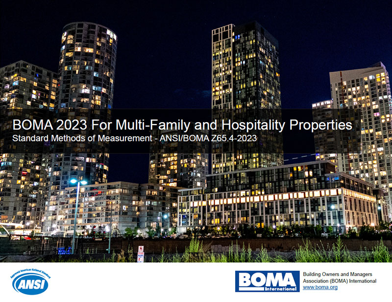 BOMA 2023 for Multi-Family and Hospitality Properties cover page