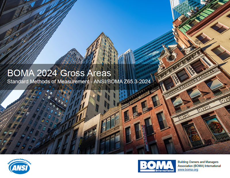 BOMA 2024 Gross Areas Standard cover page