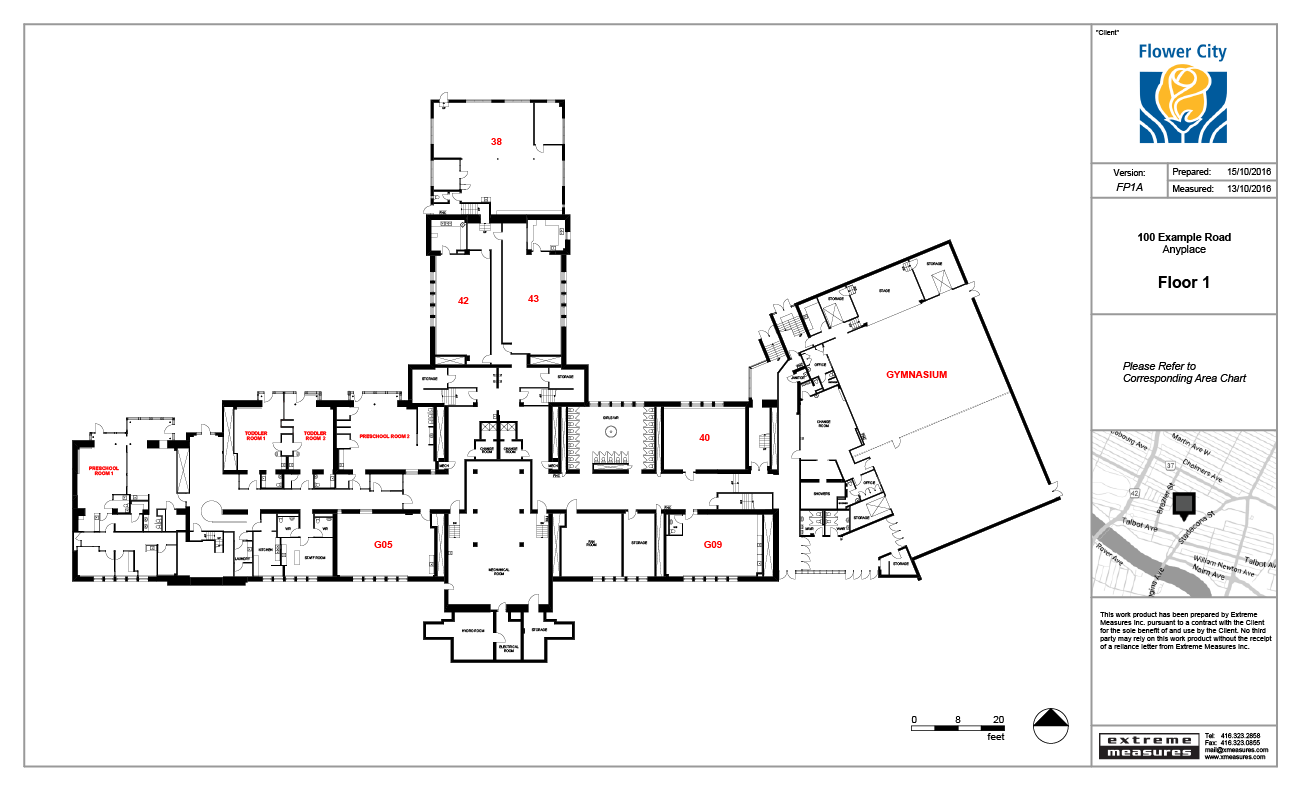 Institutional Sample Floor Plan